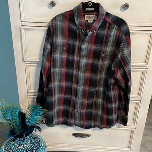 Men’s Duluth trading untucked, lumberjack, flannel, medium